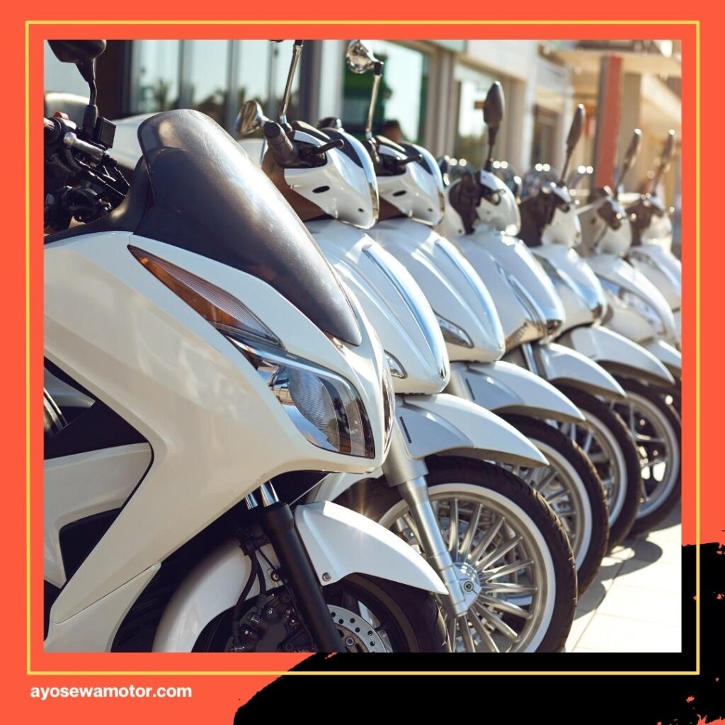 rental motor di Bali