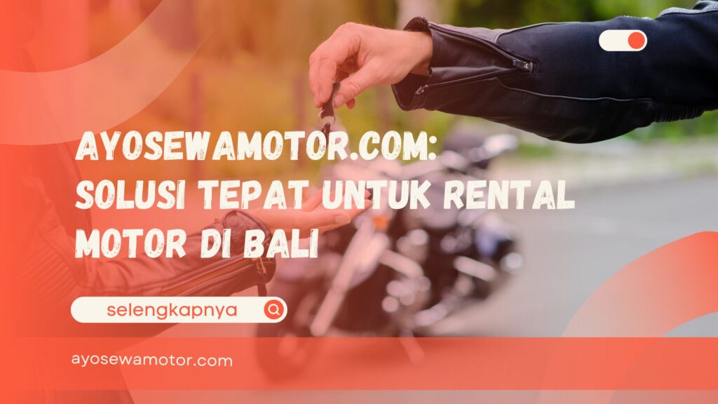 rental motor di Bali
