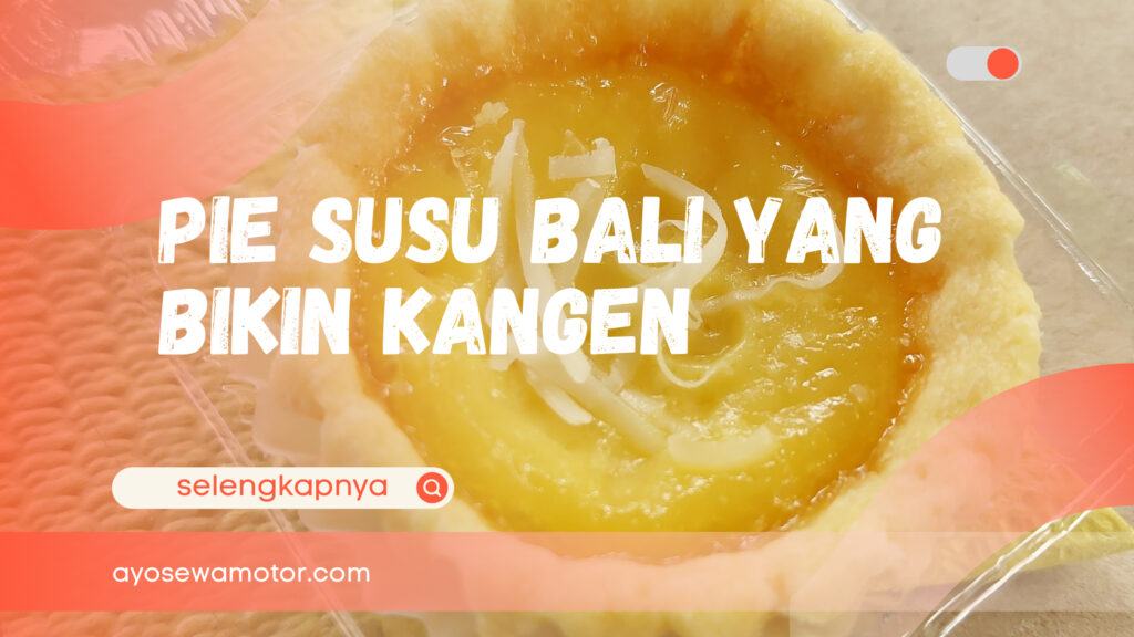Ilustrasi pie susu bali