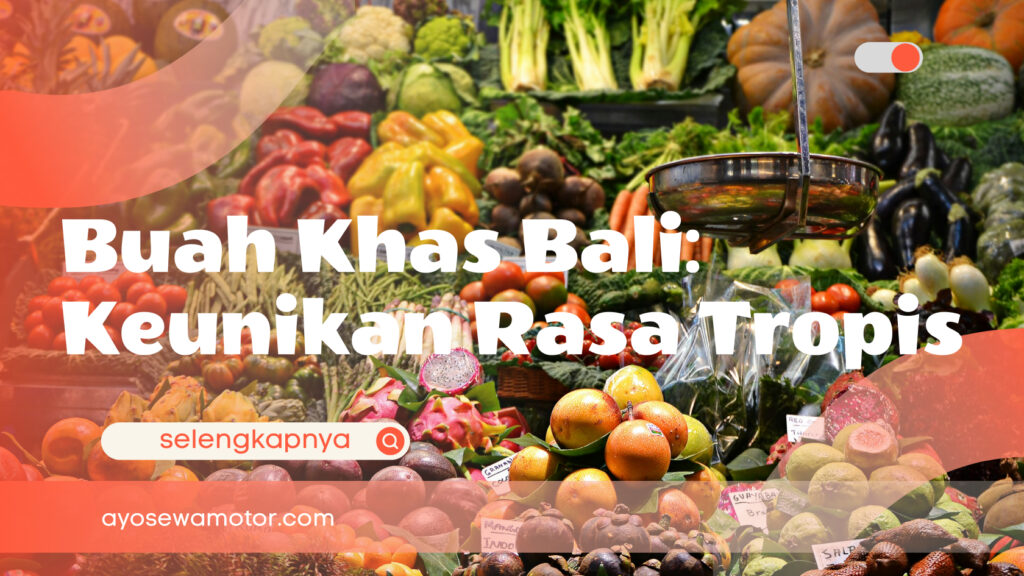 Ilustrasi buah khas bali