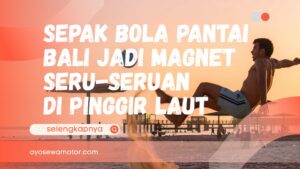 Ilustrasi sepak bola pantai